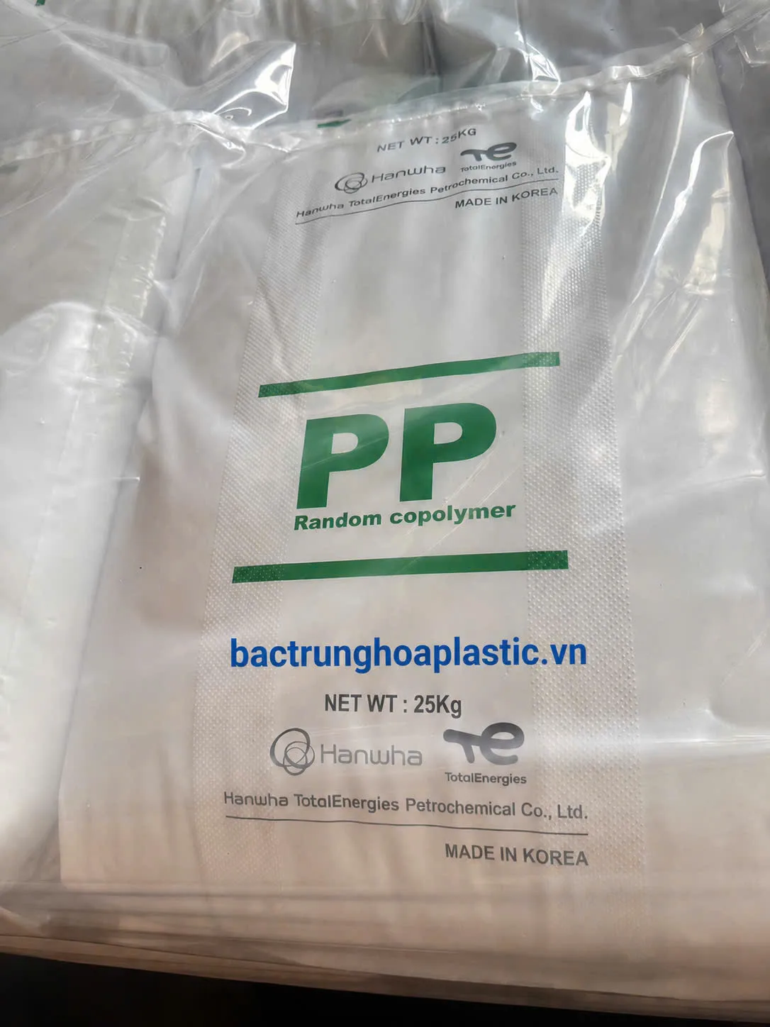 Hạt nhựa nguyên sinh PP RJ580Z ( Hanwha)